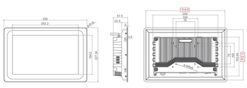 PPC002-xxxB-12.1 Zoll PPC002-xxxB-12.1 Zoll