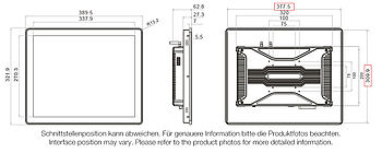 Abmessungen PPC005-170